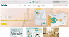 Desktop Screenshot of medstyle.cl